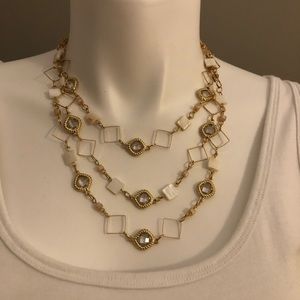 Gold layered necklace